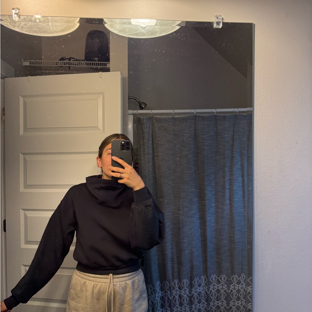 Lululemon Athletica Black Turtleneck Sweater